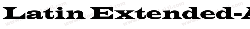 Latin Extended-A字体转换